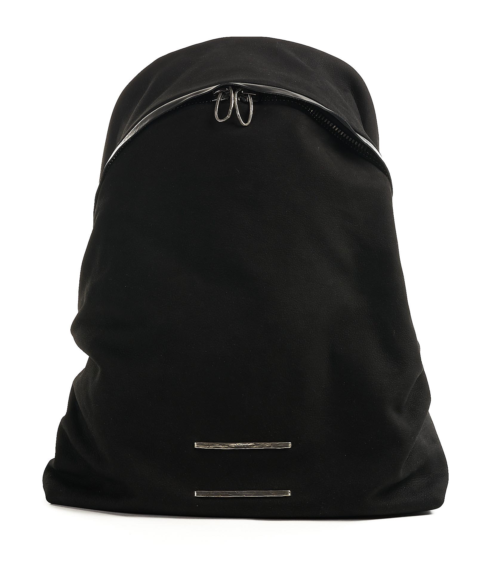 daniele basta leather and silver bags - FRONT